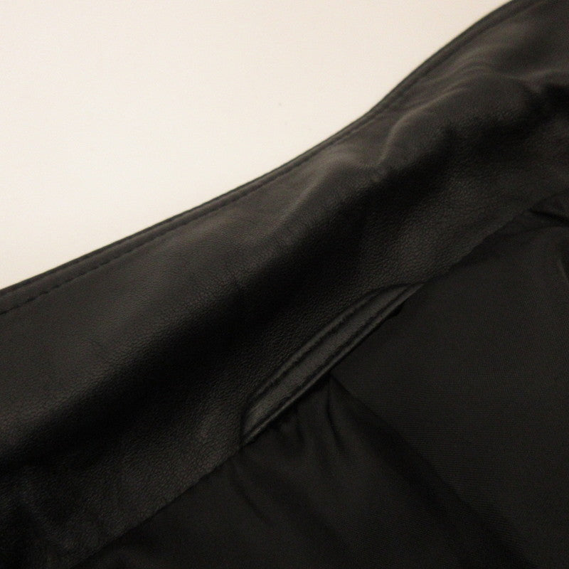 JOURNAL STANDARD | JOURNAL STANDARD Sheep Leather Single Riders Jacket Leather 23-011-600-5660-3-0 Black Size: M