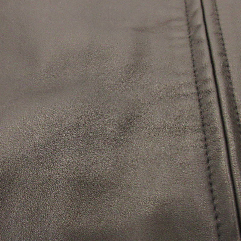 JOURNAL STANDARD | JOURNAL STANDARD Sheep Leather Single Riders Jacket Leather 23-011-600-5660-3-0 Black Size: M