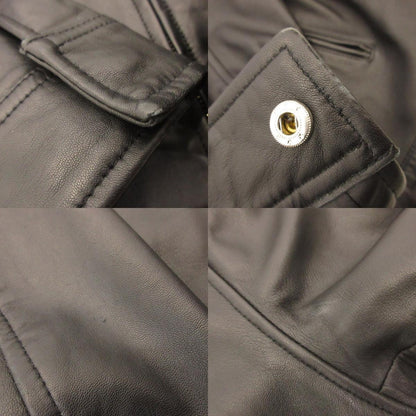 JOURNAL STANDARD | JOURNAL STANDARD Sheep Leather Single Riders Jacket Leather 23-011-600-5660-3-0 Black Size: M