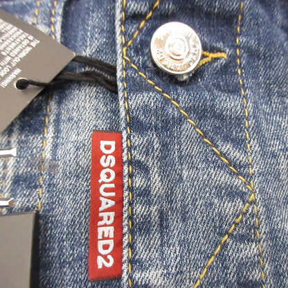 DSQUARED2 | Dsquared2 STAPLED MEDIUM STAPLED CLEAN WASH DAN JEAN JACKET Denim S74AM1356 Blue Size: 46