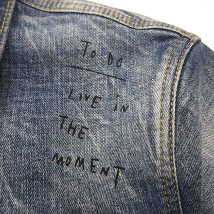 DSQUARED2 | Dsquared2 STAPLED MEDIUM STAPLED CLEAN WASH DAN JEAN JACKET Denim S74AM1356 Blue Size: 46