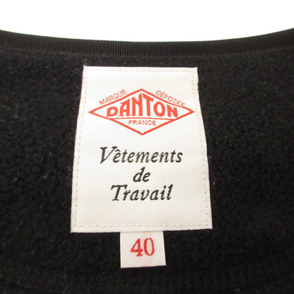 Danton | Danton FLEECE COLLARLESS JACKET Outerwear JD-8939 Black Size: 40