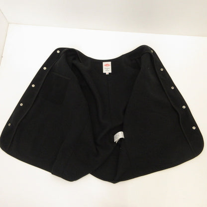 Danton | Danton FLEECE COLLARLESS JACKET Outerwear JD-8939 Black Size: 40