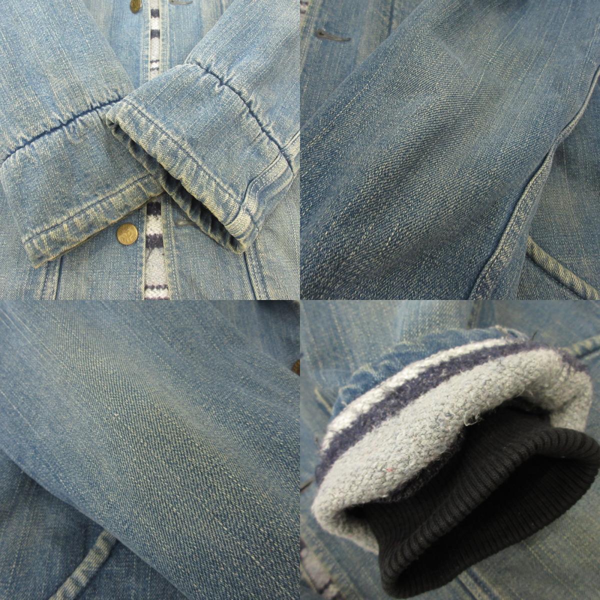 BLUE BLUE | Blue Blue Denim Jacket Hoodie Denim Blue Size: 3