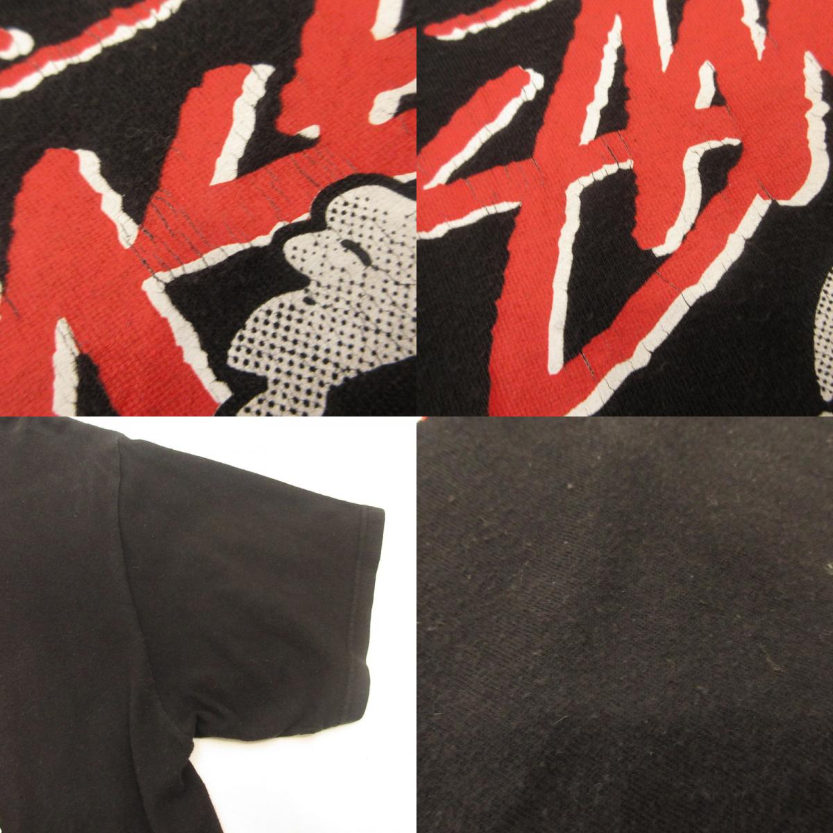 STUSSY | ステューシー livin mad extra large 半袖Ｔシャツ ブラック サイズ：M