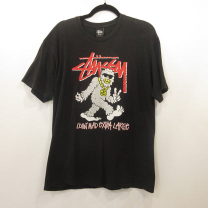 STUSSY | ステューシー livin mad extra large 半袖Ｔシャツ ブラック サイズ：M