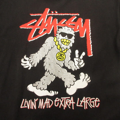 STUSSY | ステューシー livin mad extra large 半袖Ｔシャツ ブラック サイズ：M