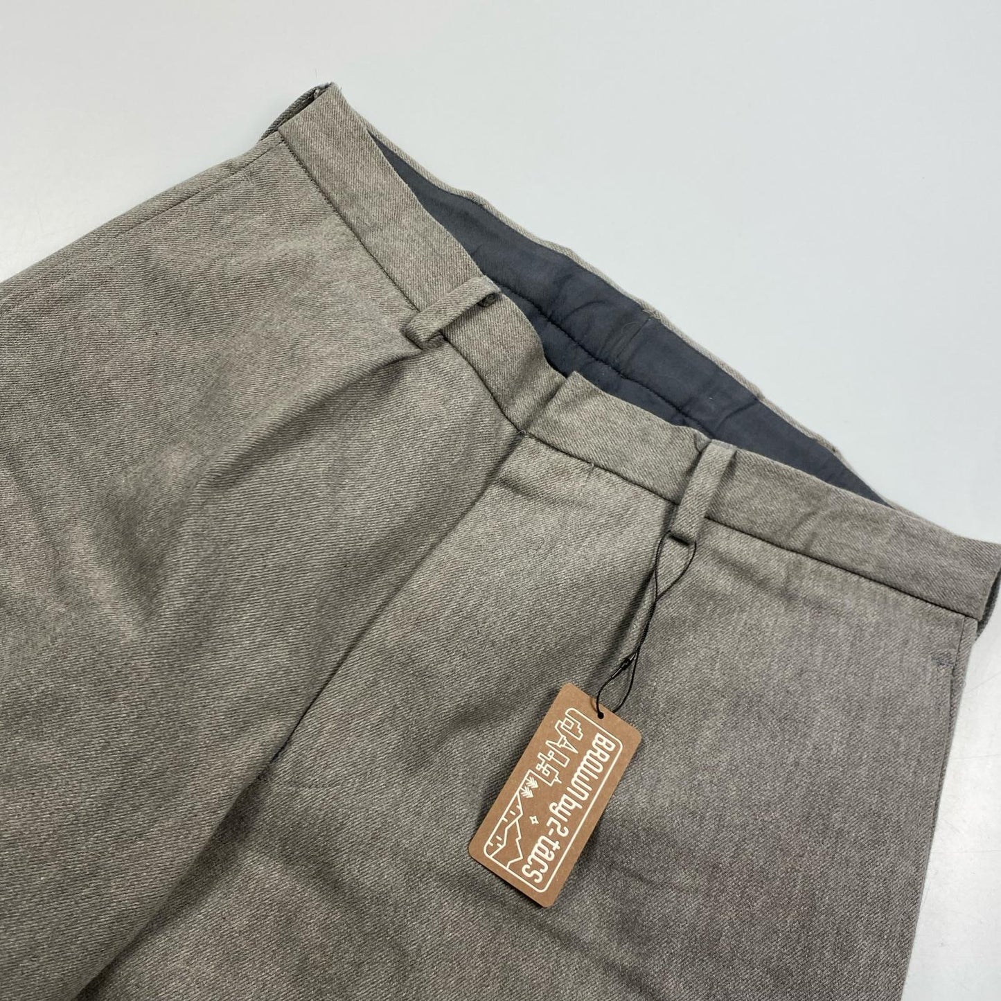 BROWN by 2-tacs | Brown by 2-tacs Straight Slacks Pants B30-P002 Gray Size: M