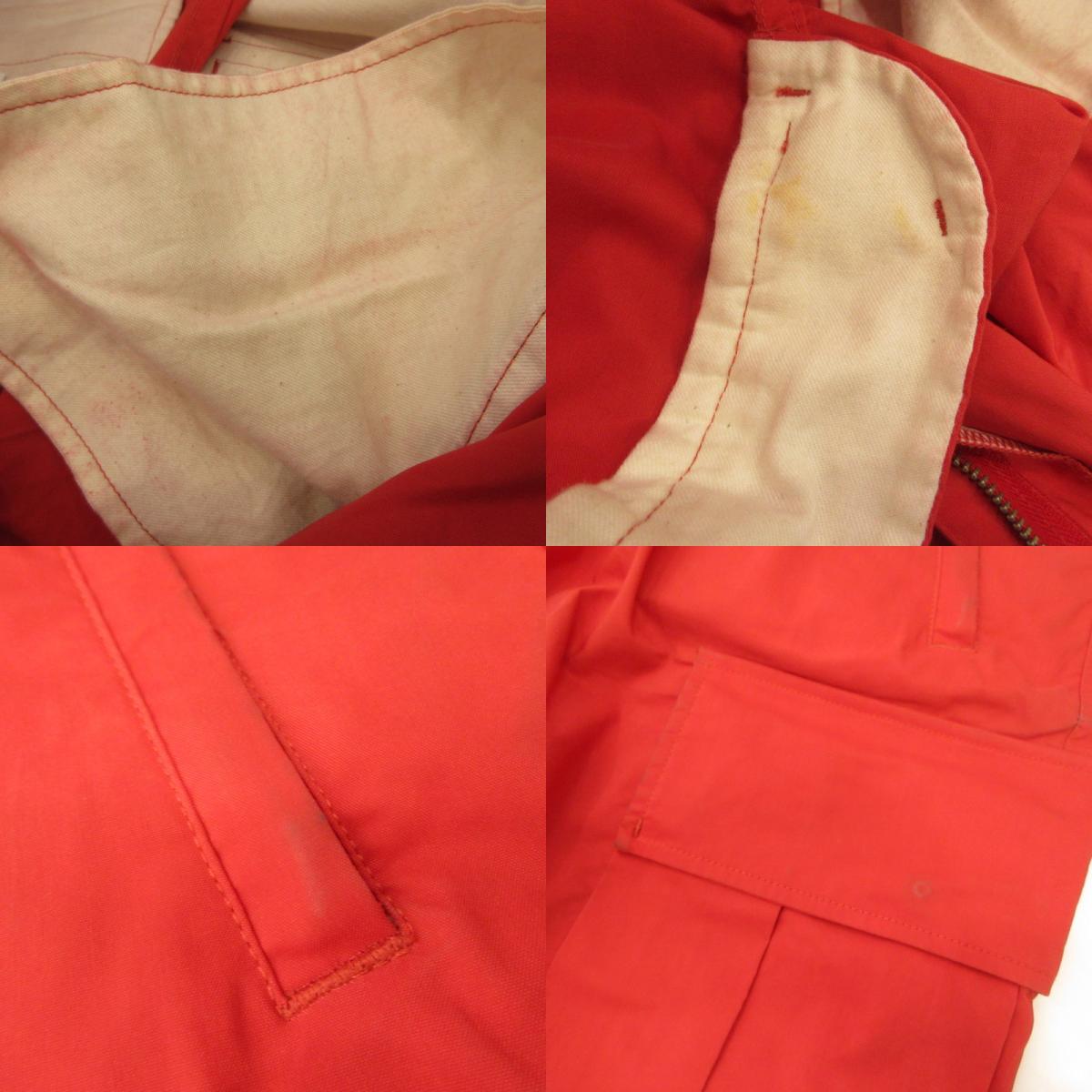 F/CE. | SOLOTEX PIGMENT-DYE TECH CARGO Cargo Pants FPU03231U0001 Red Size: M