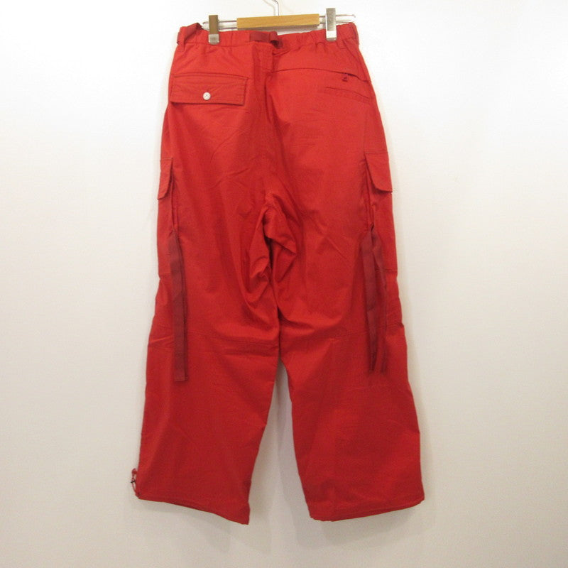 F/CE. | SOLOTEX PIGMENT-DYE TECH CARGO Cargo Pants FPU03231U0001 Red Size: M