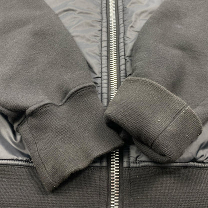 Rick Owens | Rick Owens DRKSHDW panelled drawstring hoodie DU20F1279-FND 2020A/W Black Size: S