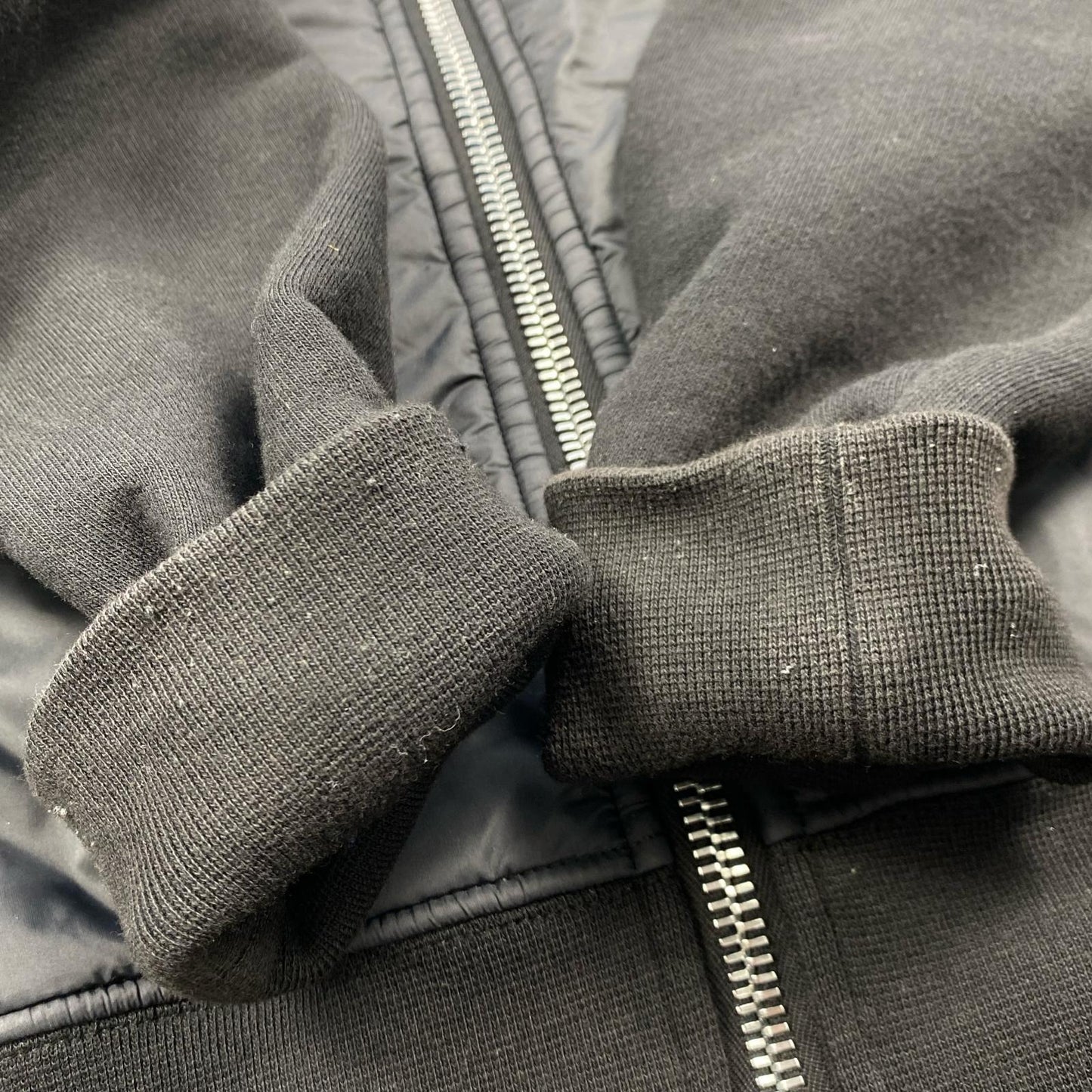 Rick Owens | Rick Owens DRKSHDW panelled drawstring hoodie DU20F1279-FND 2020A/W Black Size: S