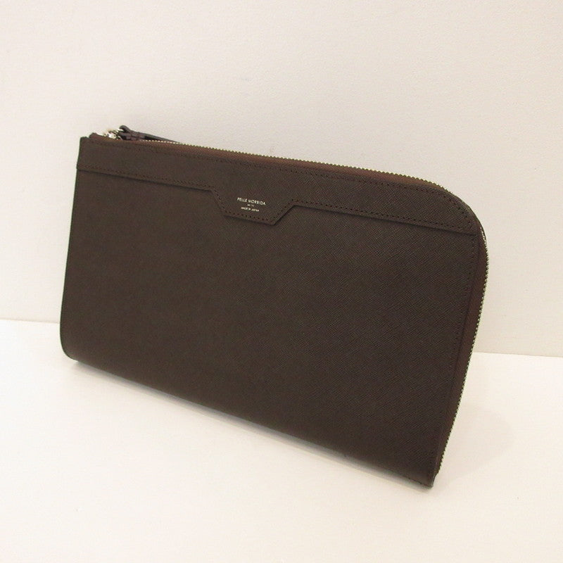 PELLE MORBIDA | Pelle Morbida Capitano Clutch Bag Brown