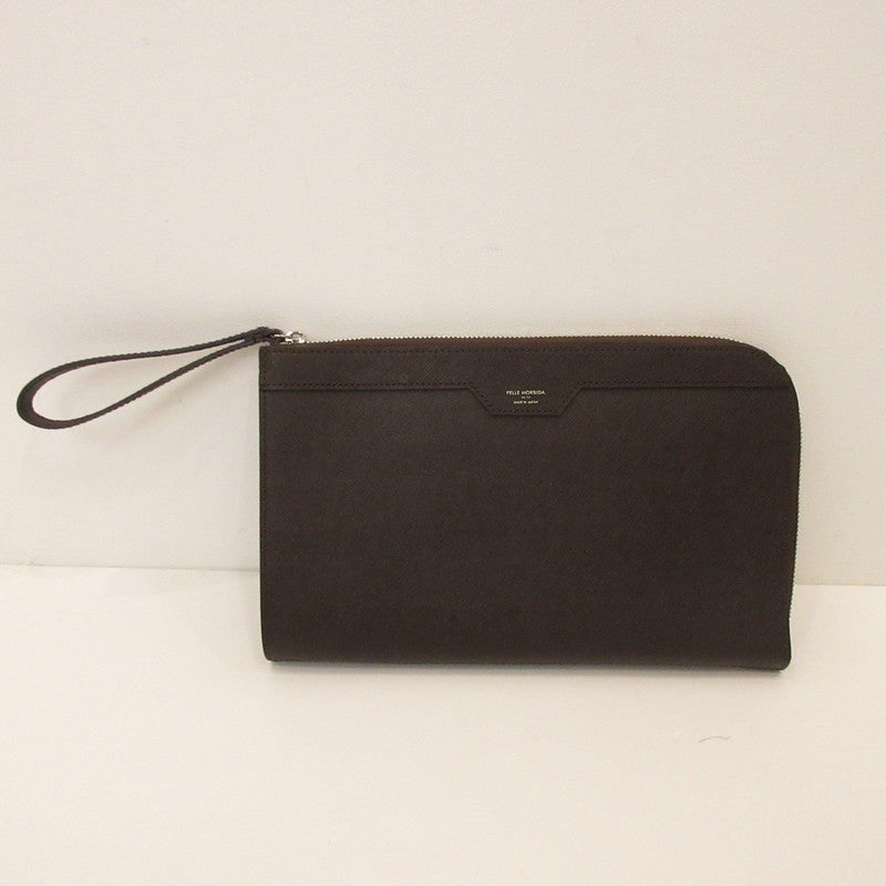 PELLE MORBIDA | Pelle Morbida Capitano Clutch Bag Brown