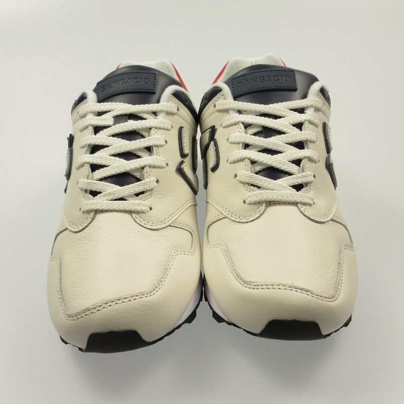 Sangacio | Sangacio "Nyuz" Tricolor 10th Anniversary Model Sneakers White 27.5cm