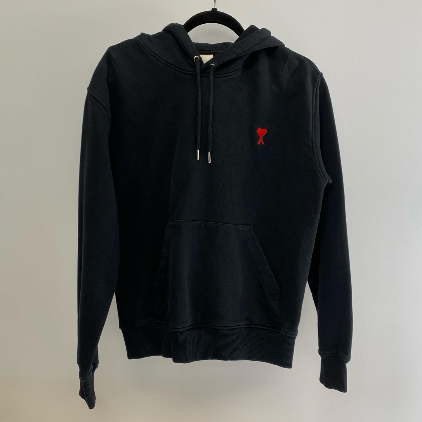 AMI | Ami de Coeur Hoodie BFHJ008.730 Black Size: S
