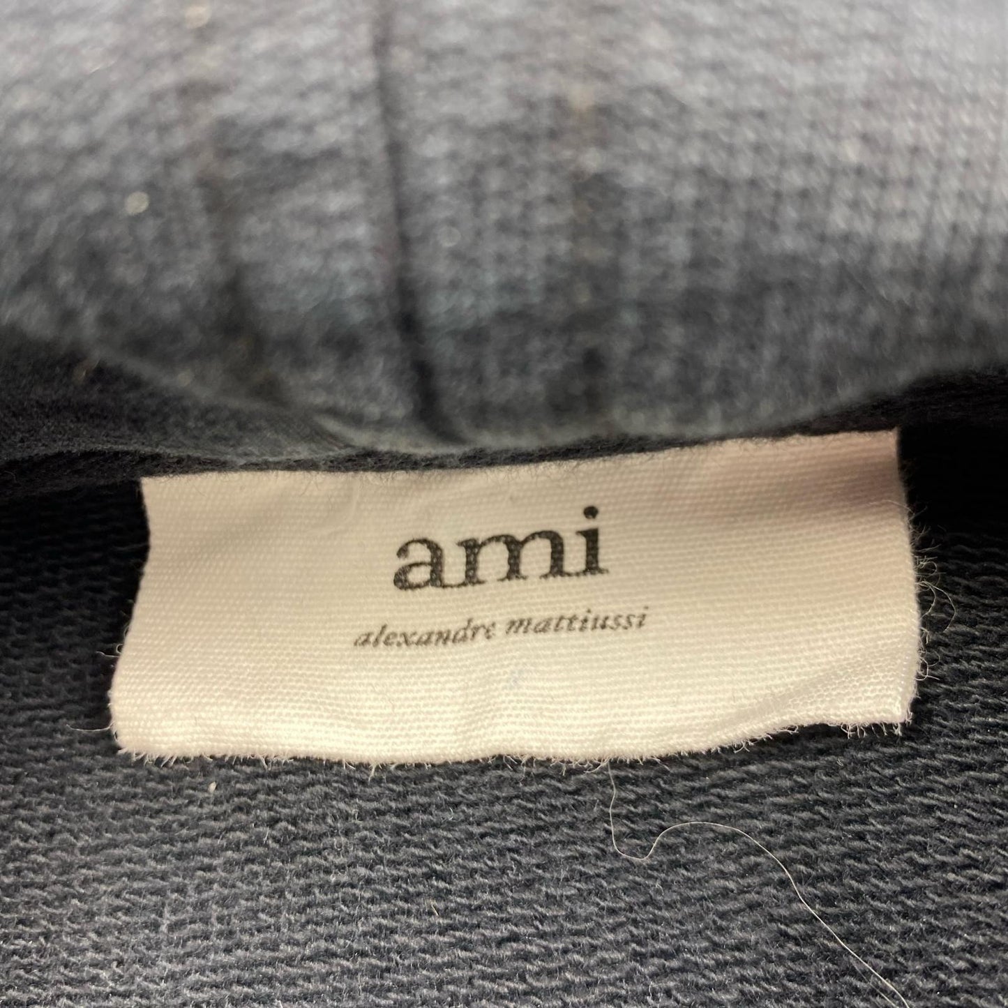 AMI | Ami de Coeur Hoodie BFHJ008.730 Black Size: S
