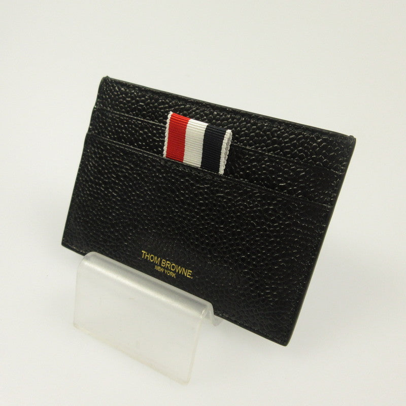 THOM BROWNE. | Thom Browne SINGLE CARD HOLDER Pass Case MAW020L-00198 Black