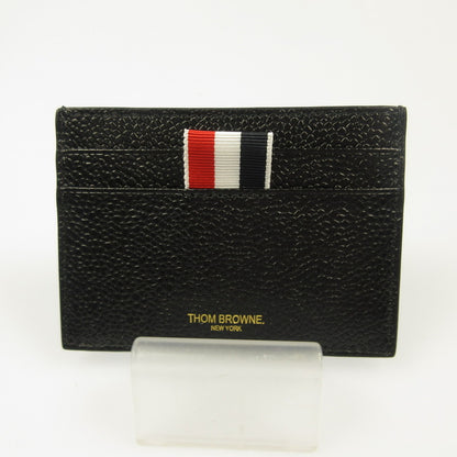 THOM BROWNE. | Thom Browne SINGLE CARD HOLDER Pass Case MAW020L-00198 Black