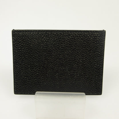 THOM BROWNE. | Thom Browne SINGLE CARD HOLDER Pass Case MAW020L-00198 Black