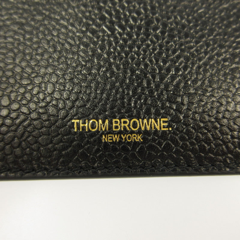 THOM BROWNE. | Thom Browne SINGLE CARD HOLDER Pass Case MAW020L-00198 Black