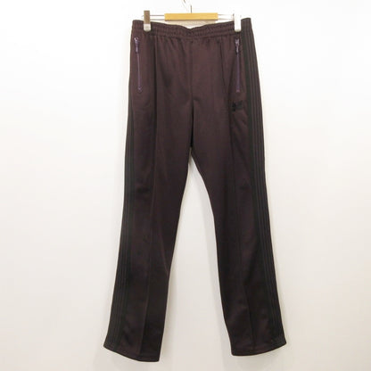 Needles | NARROW TRACK PANT - POLY SMOOTH Pants PU274 Purple Size: M