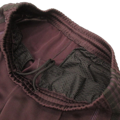 Needles | NARROW TRACK PANT - POLY SMOOTH Pants PU274 Purple Size: M