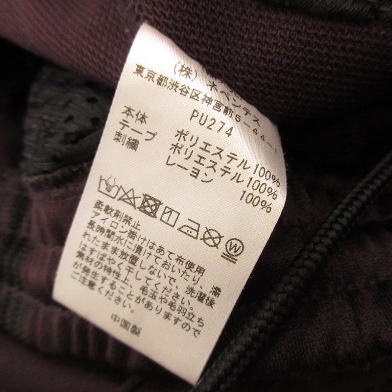 Needles | NARROW TRACK PANT - POLY SMOOTH Pants PU274 Purple Size: M