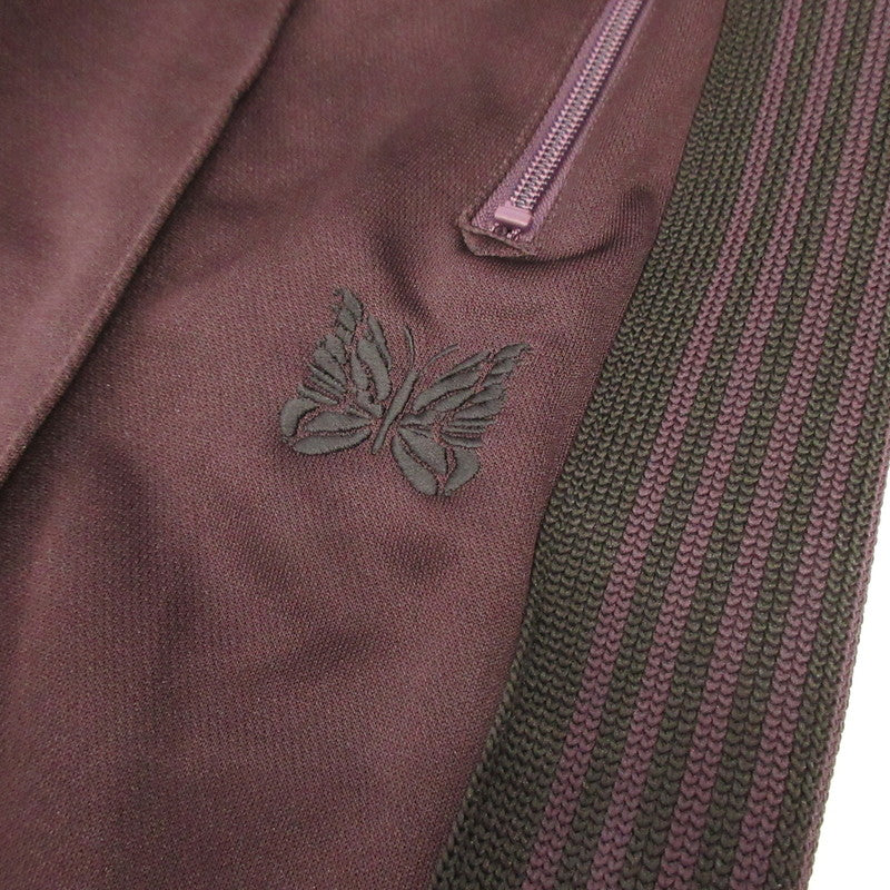Needles | NARROW TRACK PANT - POLY SMOOTH Pants PU274 Purple Size: M