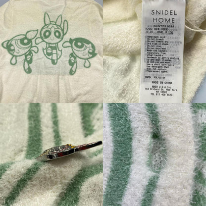 snidel | スナイデル Powerpuff Girls ニットカーデ カーディガン SHNT251099 ベージュ【姫路東店】