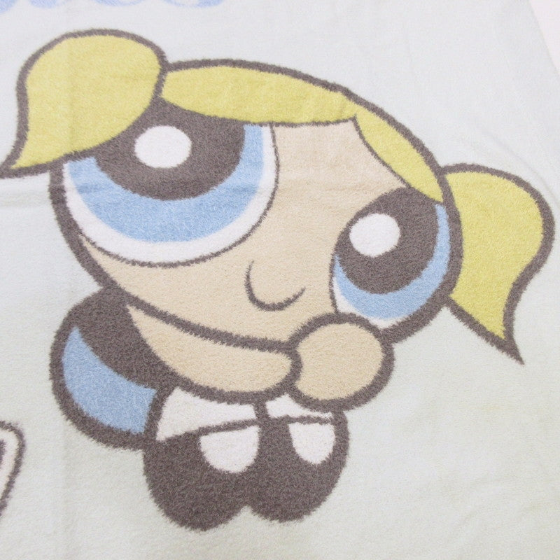 snidel | SNIDEL Powerpuff Girls Knit BLANKET Other Accessories SHGG251263 Size:F Light Blue