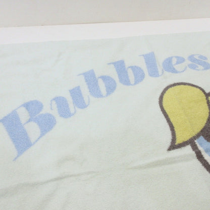 snidel | SNIDEL Powerpuff Girls Knit BLANKET Other Accessories SHGG251263 Size:F Light Blue