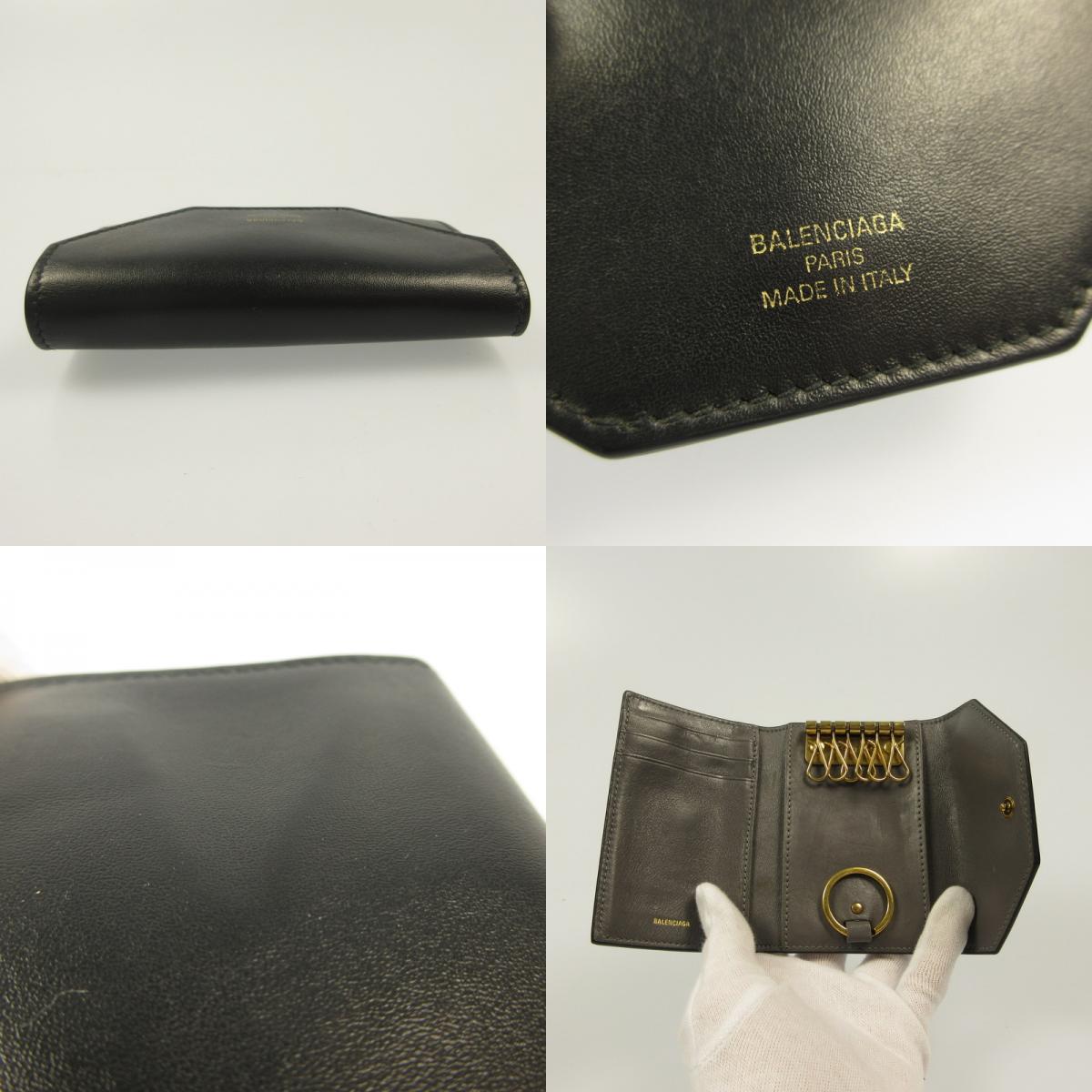 BALENCIAGA | Balenciaga Envelope Key Case 736731 Black
