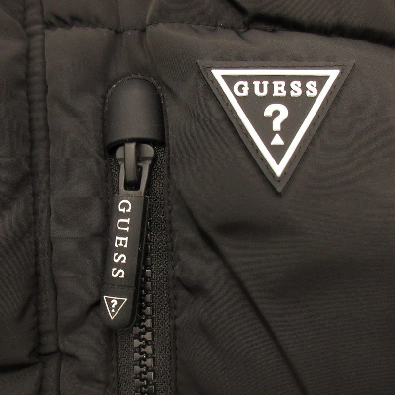 Guess | Guess Eco Owen Hooded Puffer Vest X5RL26WCKQ2 Black Size: M
