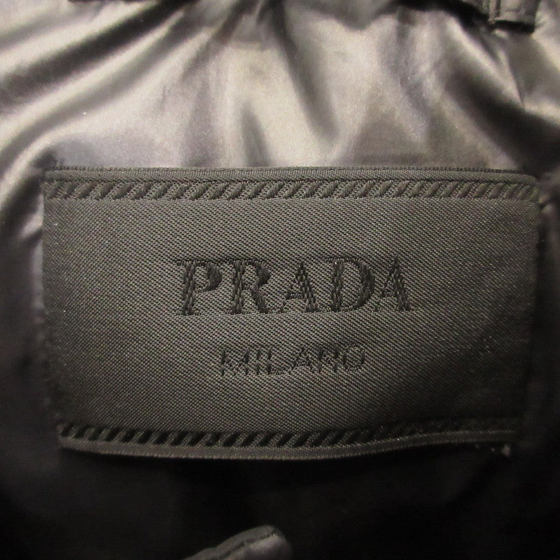 PRADA | Prada Down Jacket SGH071 Genuine Product Black Size: 48