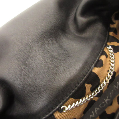 WACKOMARIA | Leather Trucker Jacket Leather 25FWE-WMO-BL02 Black Size: L