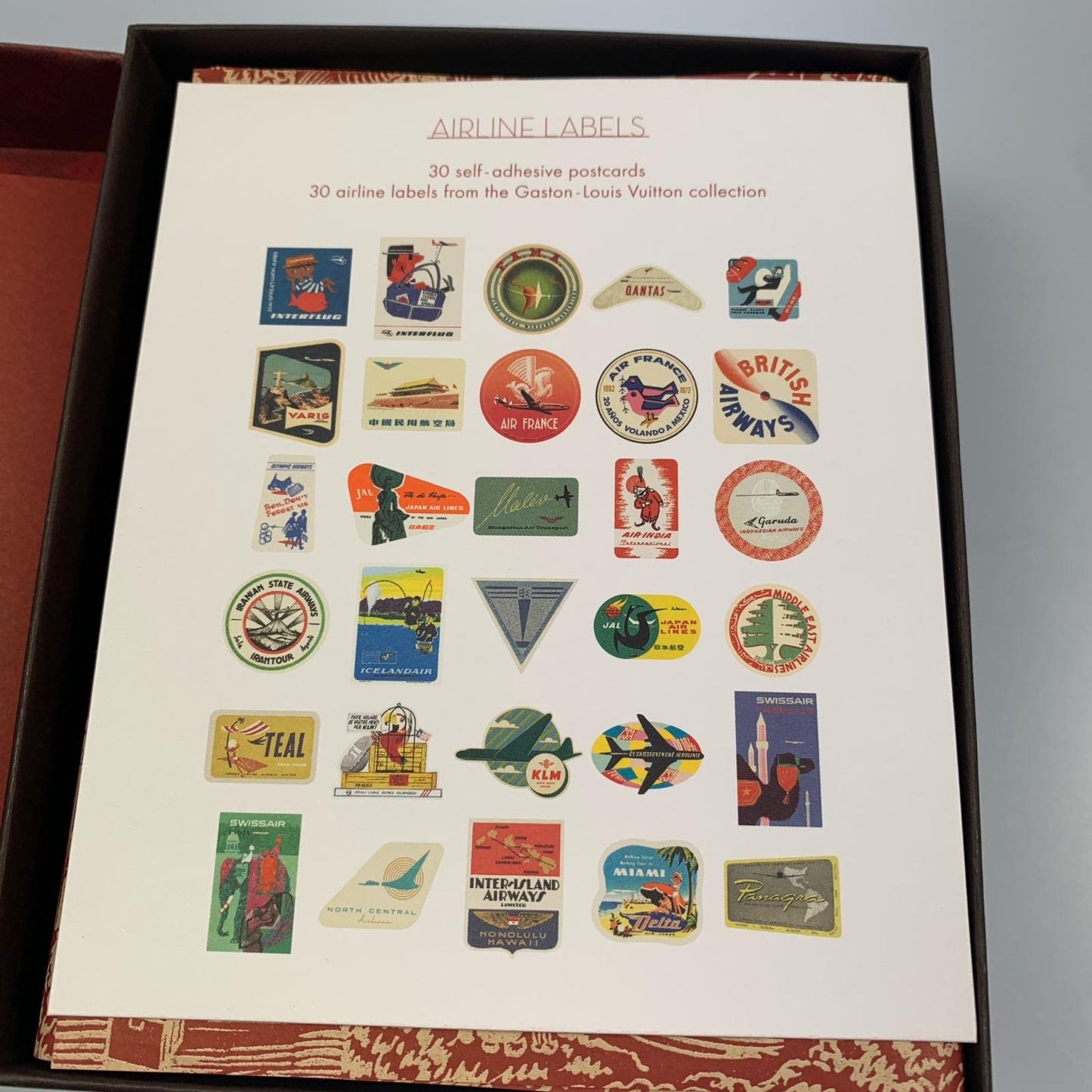 LOUIS VUITTON | ルイ・ヴィトン 30 ポストカード エアーラインズラベルズ その他小物 R08013