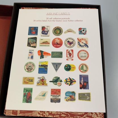 LOUIS VUITTON | ルイ・ヴィトン 30 ポストカード エアーラインズラベルズ その他小物 R08013