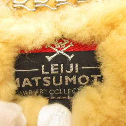THE REAL McCOY'S | The Real McCoys WAR ART COLLECTION B-3 Leather × Leiji Matsumoto Brown Size: L