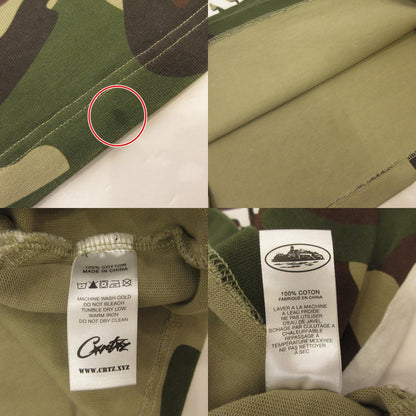 PANELLED RUGBY ポロシャツ カモ サイズ：M