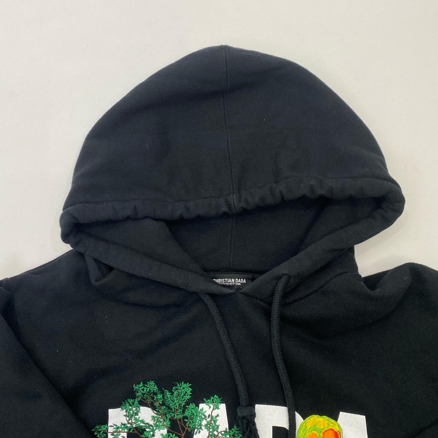 CHRISTIAN DADA | クリスチャンダダ DADA ロゴエンブロイダリーフーディー パーカー CDM-19W-0401A ブラック サイズ：44【姫路東店】