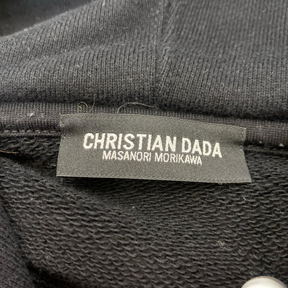 CHRISTIAN DADA | クリスチャンダダ DADA ロゴエンブロイダリーフーディー パーカー CDM-19W-0401A ブラック サイズ：44【姫路東店】