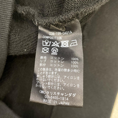 CHRISTIAN DADA | クリスチャンダダ DADA ロゴエンブロイダリーフーディー パーカー CDM-19W-0401A ブラック サイズ：44【姫路東店】