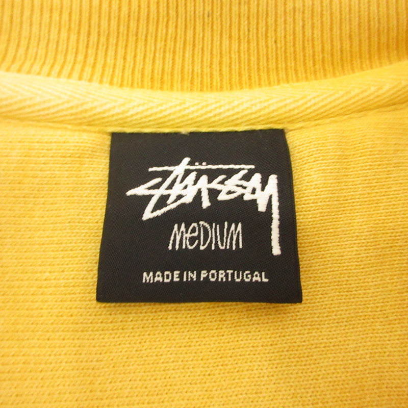STUSSY | ステューシー DICE CREW PIGMENT DYED スウェット 1915077 イエロー サイズ：M