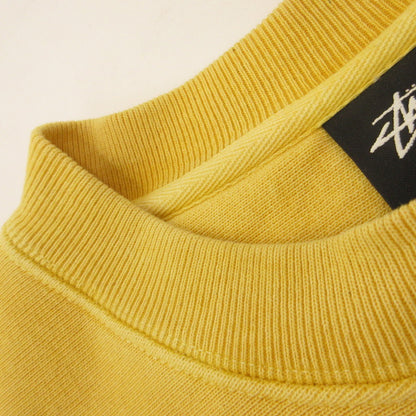 STUSSY | ステューシー DICE CREW PIGMENT DYED スウェット 1915077 イエロー サイズ：M