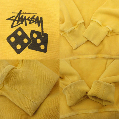 STUSSY | ステューシー DICE CREW PIGMENT DYED スウェット 1915077 イエロー サイズ：M