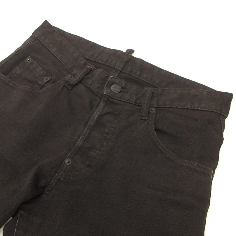 DSQUARED2 | Dsquared Skater Jean Denim Pants S74LB0617 Authentic Black Size: 44