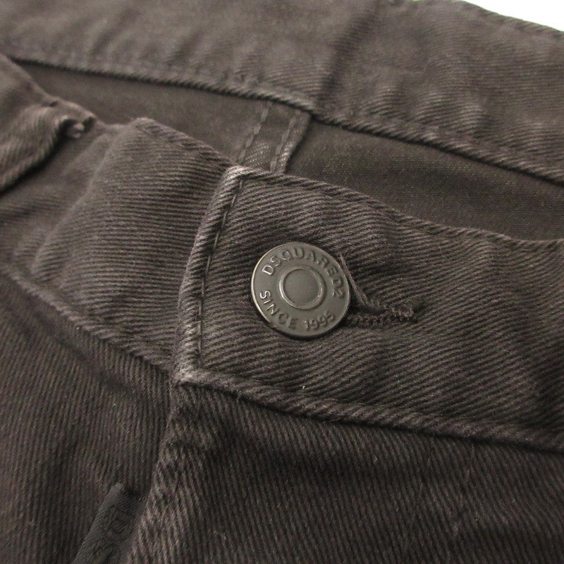DSQUARED2 | Dsquared Skater Jean Denim Pants S74LB0617 Authentic Black Size: 44