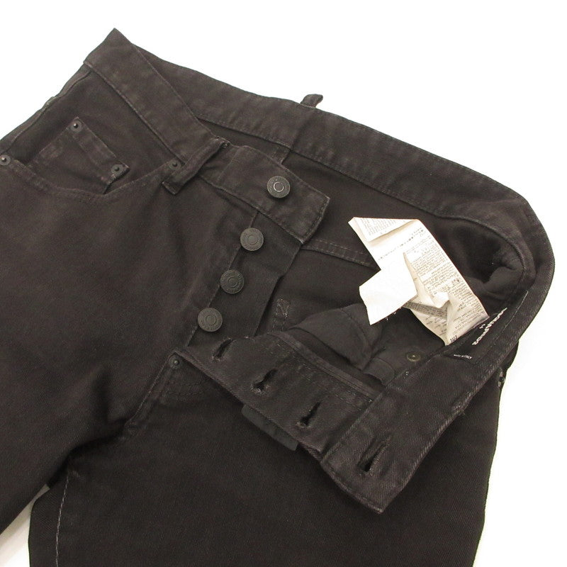 DSQUARED2 | Dsquared Skater Jean Denim Pants S74LB0617 Authentic Black Size: 44