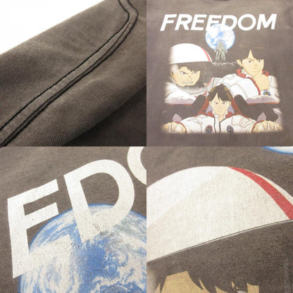 SAINT MICHAEL | FD_SS TEE / FREEDOM Short Sleeve T-Shirt SM-YS8-0000-C19 Grey Size: L